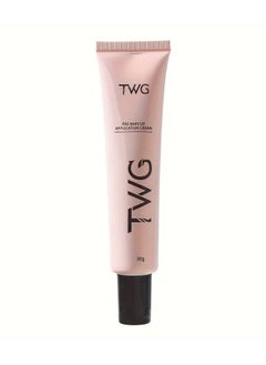 TWG Pre-Makeup Amplification Cream, Natural Finish Foundation Primer, Even Skin Tone, Moisturizing, Non-Sticky, Long-Lasting Soft Matte, Full Coverage Concealer Cream - Brown Tone With Plant Squalane