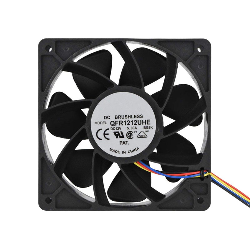 مروحة تبريد عالية التدفق 280 قدم مكعب في الدقيقة بمحمل كروي مزدوج وإضاءة RGB لأنتماينر إس7 وإس9 - Image 2