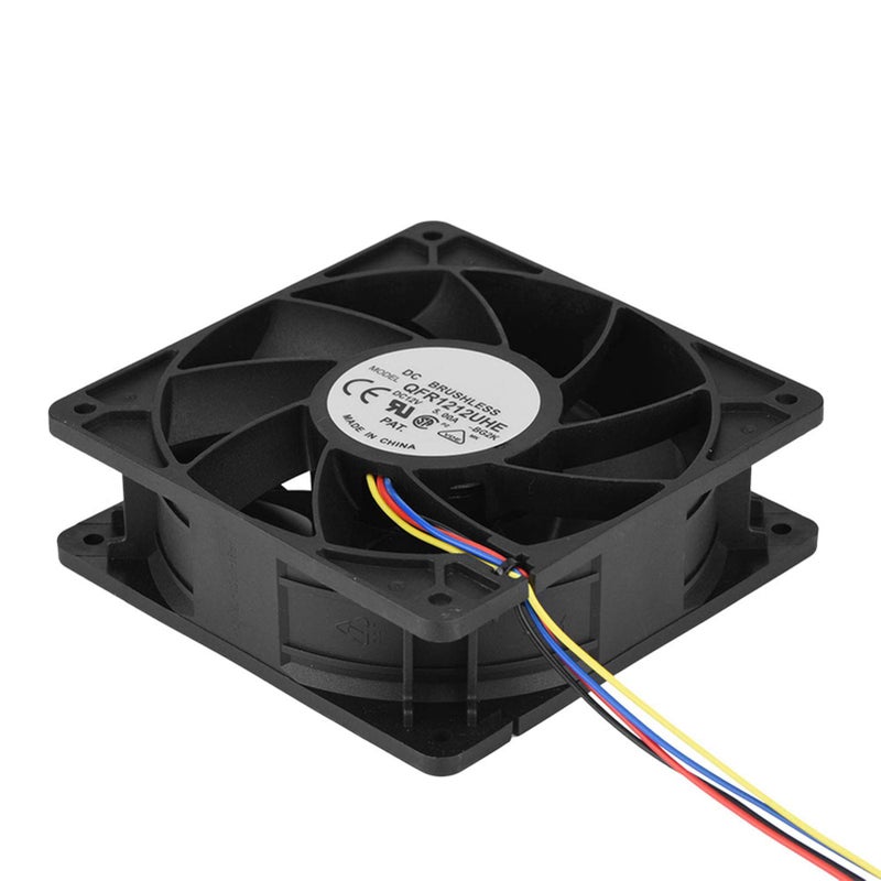 مروحة تبريد عالية التدفق 280 قدم مكعب في الدقيقة بمحمل كروي مزدوج وإضاءة RGB لأنتماينر إس7 وإس9 - Image 3