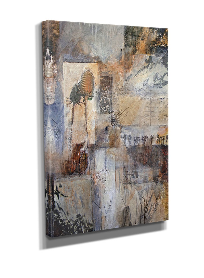 مودكلاس لوحة كانفس مطبوعة ثلاثية -تصميم تجريدي - Image 2