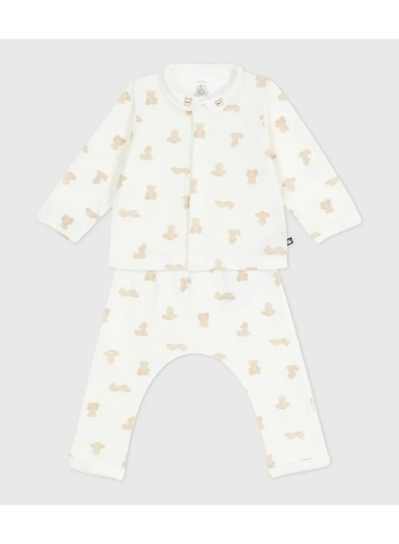 بيتي باتو طقم هدايا من ثلاث قطع قطنية بطبعة دببة للأطفال