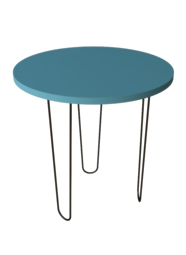 Generic Momentum Modern Side table, Metal legs, PVC surface, 60 CM.  - Image 1