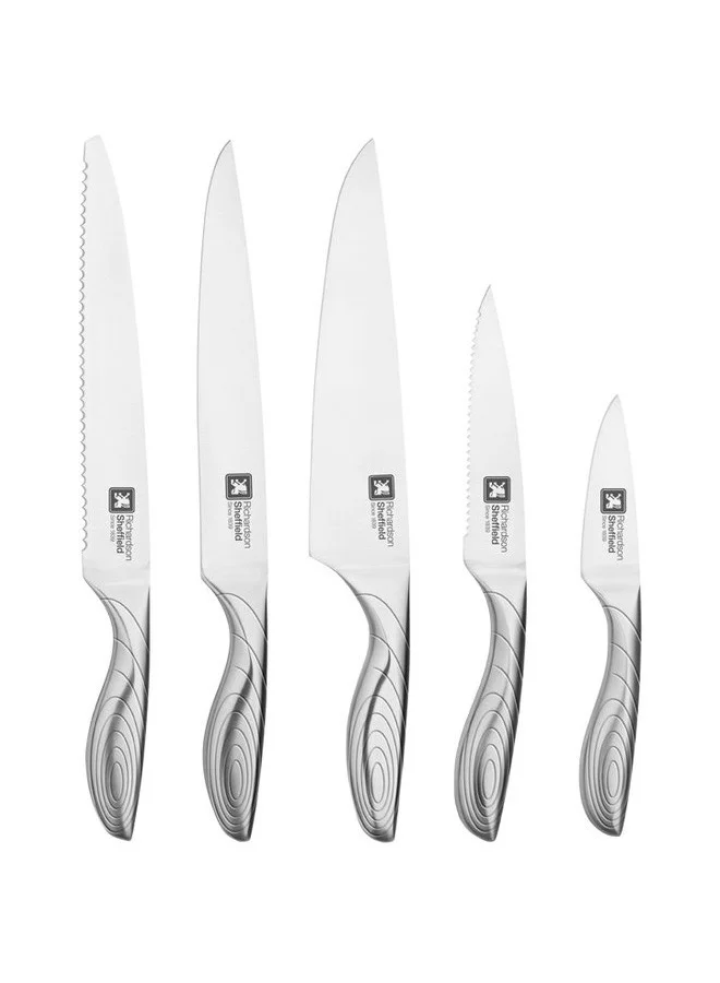 Richardson Sheffield FORME CONTOURS 5 pc knife block bamboo