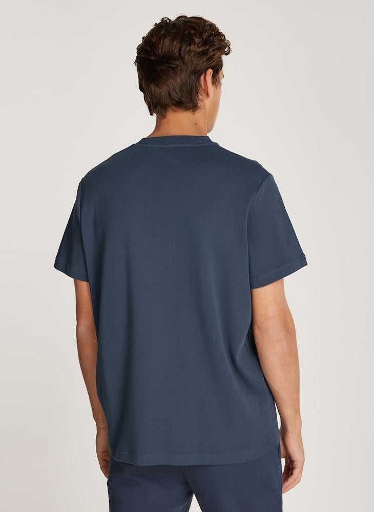 CALVIN KLEIN Logo Detailed Crew Neck Short Sleeve T-Shirt  - Image 2