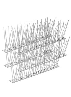 Unassembled Stainless Steel Bird Spikes Effective Deterrent for Animals Pigeons and Small Birds Contains No Plastic Flexible Base Great Defenders for Flat or Curved Surface - 100 centimeter Spikes (25 Pcs) - pzsku/ZBEAC29384A5250BBA3B8Z/45/_/1735479551/7a2dfddd-e49c-4c11-9303-41ca91385179