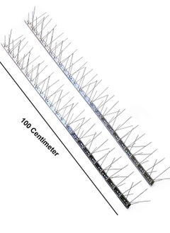 Unassembled Stainless Steel Bird Spikes Effective Deterrent for Animals Pigeons and Small Birds Contains No Plastic Flexible Base Great Defenders for Flat or Curved Surface - 100 centimeter Spikes (25 Pcs) - pzsku/ZBEAC29384A5250BBA3B8Z/45/_/1735479571/9753302d-7602-4518-ad4a-a9797e9ec1e1