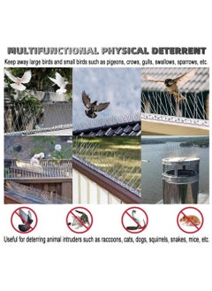 Unassembled Stainless Steel Bird Spikes Effective Deterrent for Animals Pigeons and Small Birds Contains No Plastic Flexible Base Great Defenders for Flat or Curved Surface - 100 centimeter Spikes (25 Pcs) - pzsku/ZBEAC29384A5250BBA3B8Z/45/_/1735479573/837ee35f-feee-4beb-8570-10f05f38ec48