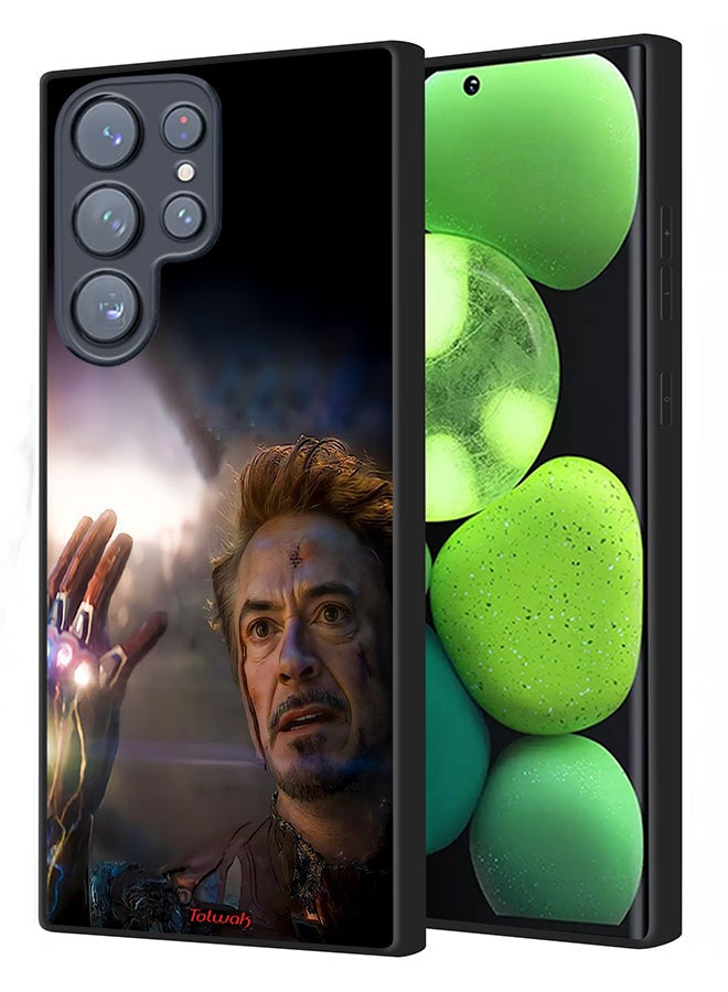 Tolwak Samsung Galaxy S23 Ultra 5G Protective Case Cover I Am Iron Man - Image 1