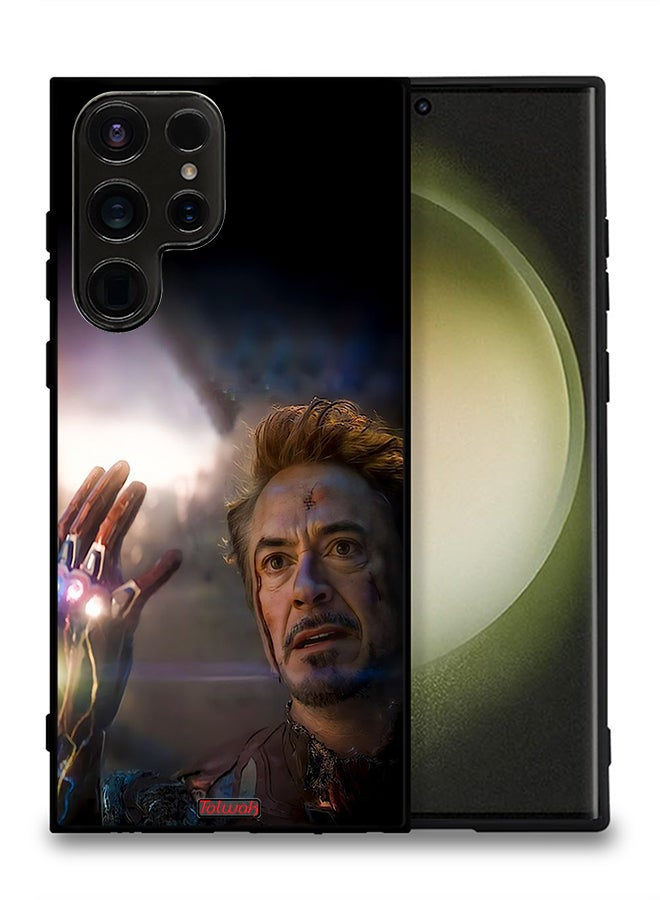 Tolwak Samsung Galaxy S23 Ultra 5G Protective Case Cover I Am Iron Man - Image 2