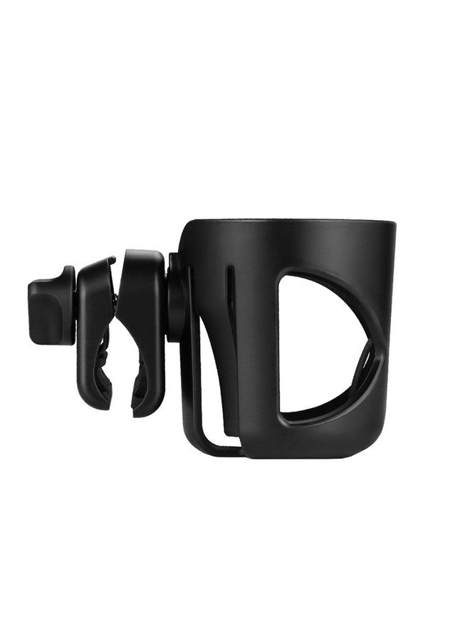 Digital Nc New Cup Holder Compatible with UPPAbaby Cup Holder (for Vista, Cruz and Minu). A Solid Super Secure Fit. 360 Degrees Rotatable. Anti-Shake Spill Resistant. (Black) - Image 1