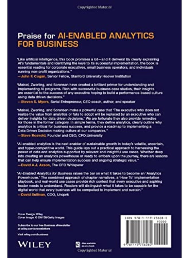 WILEY AI–Enabled Analytics for Business – A Roadmap for Becoming an Analytics Powerhouse  - Image 2