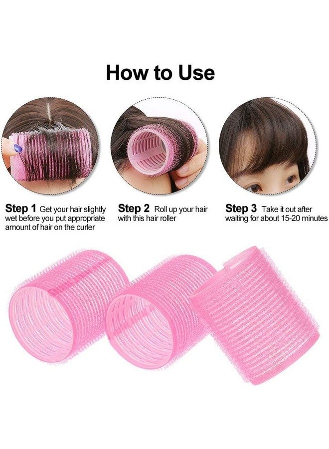 SWEETPEA�6PCS Hair Rollers For Hair Curling | Self Grip Holding Rollers | Rollers for Hair - Hair Rollers for Long Medium Short Hair (SVR004)(3 X 6 CM) - Image 5