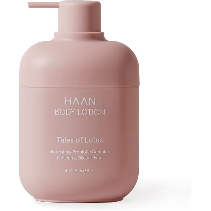 Haan Moisturizing Body Lotion For Men and Women | Healthier, Smoother, and Softer Skin | Paraben & Silicon Free | Hydrating Body Lotion for all skin types. Tales of Lotus scent - 8.5 Fl. Oz. - Image 1