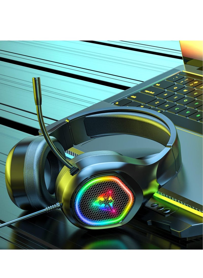RGB سماعة ألعاب سلكية بتقنية الصوت المحيطي 3D مع ميكروفون - G503 سماعات ألعاب سلكية للكمبيوتر، إكس بوكس، بلاي ستيشن 4، وأكثر - Image 4