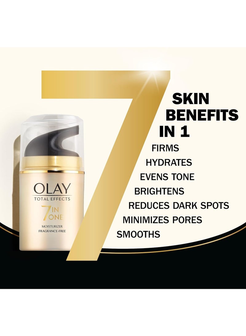 Olay Total Effects Anti-Aging Fragrance Free Moisturizer 1.7 Fl Oz - Image 3