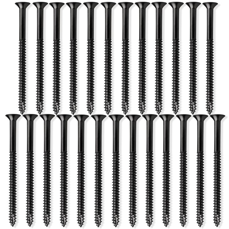 CAULDHAM Store Oil Rubbed Bronze Wood Screws #9 x 3 Inch for Door Hinges - 25 Pack - Image 3