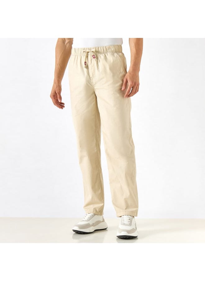 Ecko Unltd. - Ecko Unltd Solid Relaxed Fit Ribstop Joggers with Drawstring Closure - Image 1