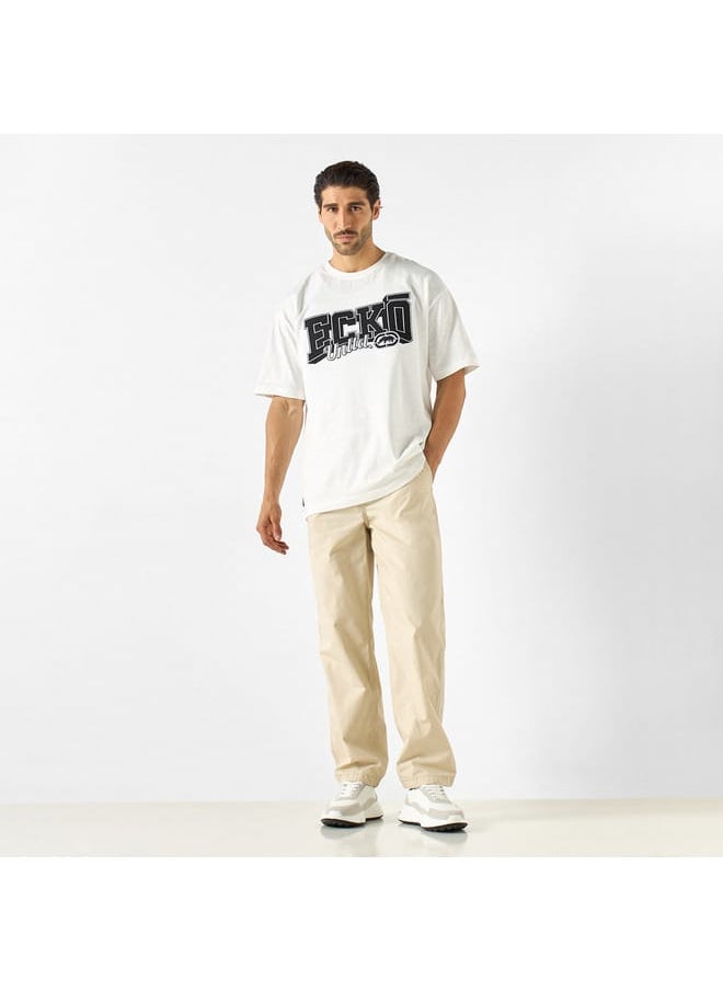 Ecko Unltd. - Ecko Unltd Solid Relaxed Fit Ribstop Joggers with Drawstring Closure - Image 1