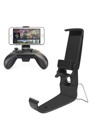 Portable Foldable Phone Mount for Xbox One Controller - Versatile Smartphone Clamp Compatible with Xbox One/S/X, SteelSeries Nimbus, Stratus XL, Steam Controllers - pzsku/ZBEACF87C59347C4F0702Z/45/_/1722333673/52f5b766-a6af-4905-935d-542d130add56