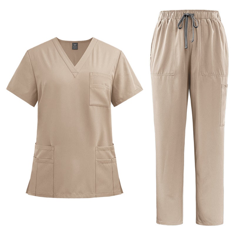 بيع ملابس غسل اليدين سريعة الجفاف مريحة غير رسمية ملابس عمل للأطباء والممرضين والموظفين للرجال والنساء - Image 3