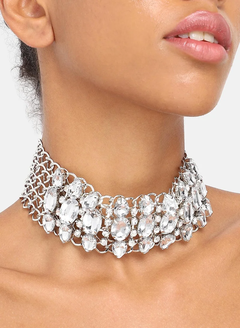 SOHI Party Choker Artificial Necklace Jewellery