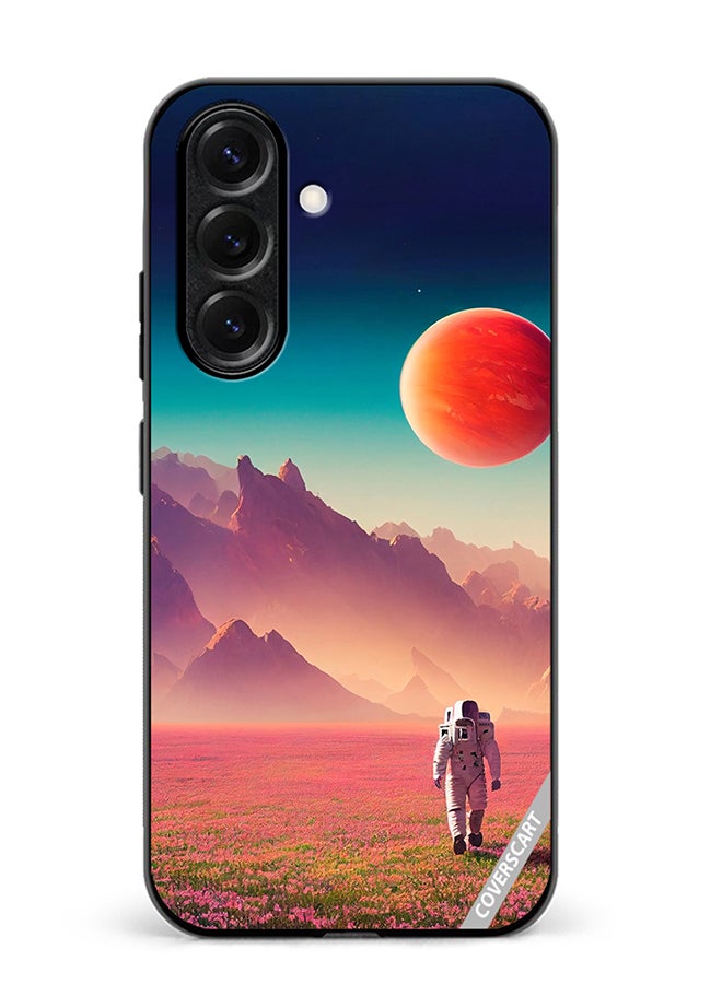 VR CREATIVE Protective Case Cover For Samsung Galaxy A56 An Astronaut In A Spacesuit Walks Around An Alien Planet And Explores Its Surface Design Multicolour