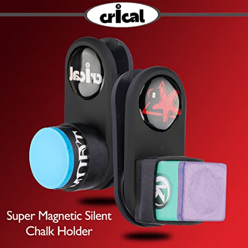 CRICAL Pool Cue Chalk Holder Magnetic Pool Chalk Holder Portable Billiard Chalk Holder Round and Square Billiard Accessories - Image 2