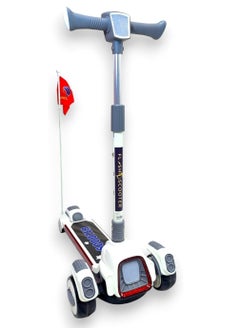 فلاش سكوتر للأطفال ، للأعمار من 3 إلى 10 سنوات - من gtgtoys (أبيض)  - Image 2