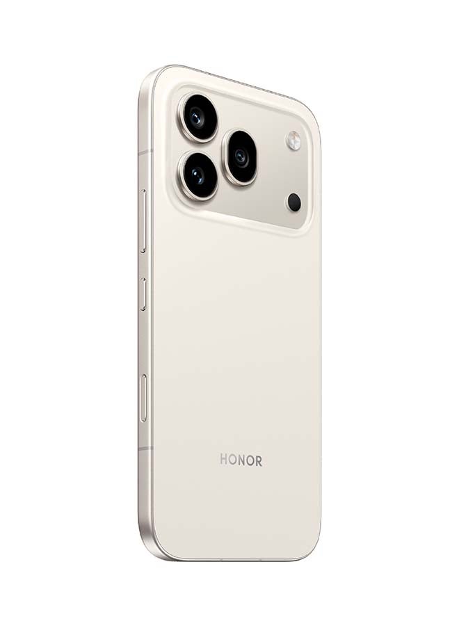 Honor 600 Pro 5G Dual SIM 12GB RAM 512GB Golden White With Free  Choice Watch Fit + Magnetic Phone Case + 12M Damage Insurance - Middle East Version - Image 4