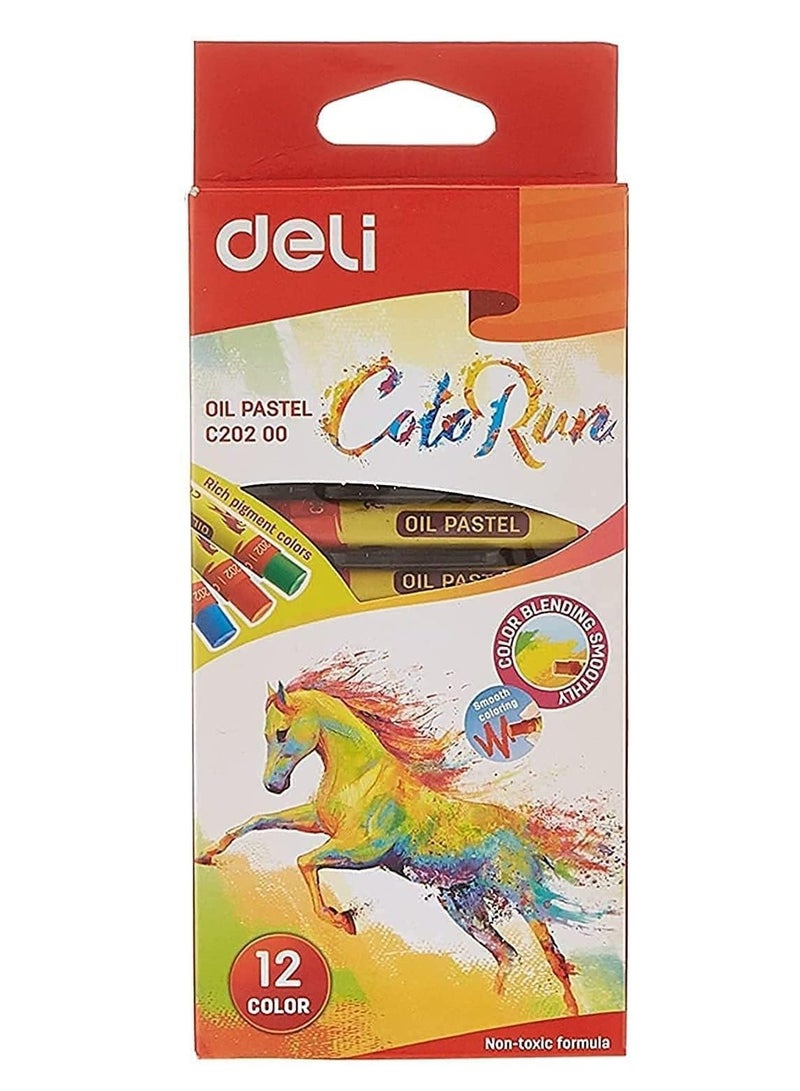 Deli C20200 oil pastel color for great blending