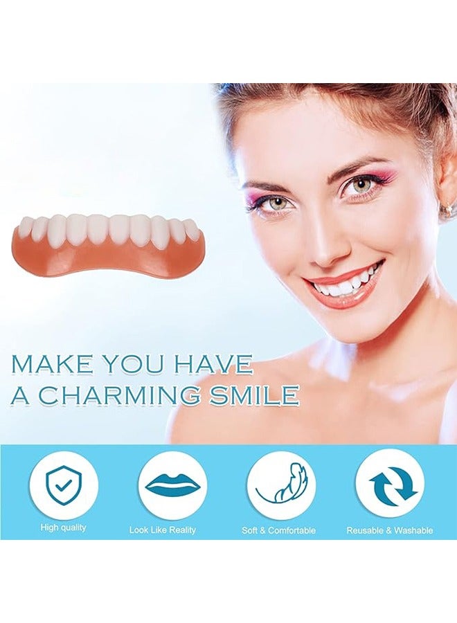 Generic False Teeth Veneers Anti-true Braces Instant Smile Veneers Cosmetic Teeth Whitening Temporary Prosthesis Comfortable Teeth  Lower Teeth  - Image 2