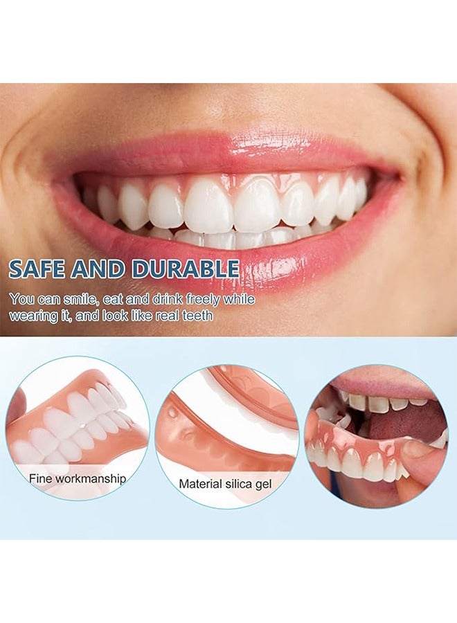 Generic False Teeth Veneers Anti-true Braces Instant Smile Veneers Cosmetic Teeth Whitening Temporary Prosthesis Comfortable Teeth  Lower Teeth  - Image 3