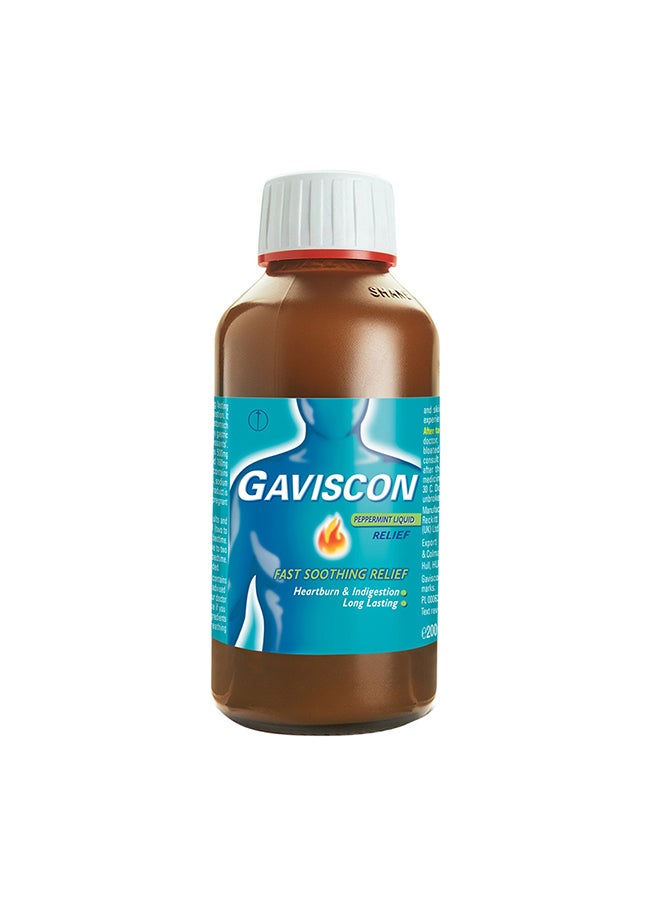 Gaviscon Peppermint Liquid- 200Ml