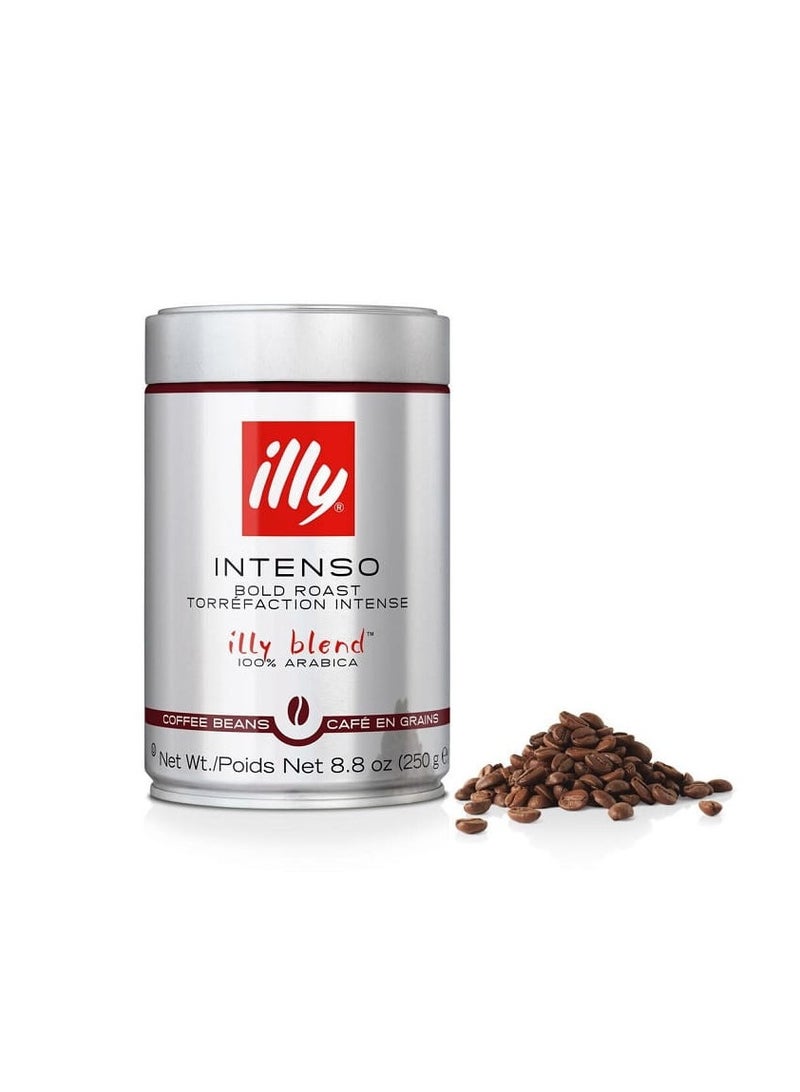 Illy Intenso Bold Roast ,Coffee Beans  Coffee Beans Espresso 250g - Image 1