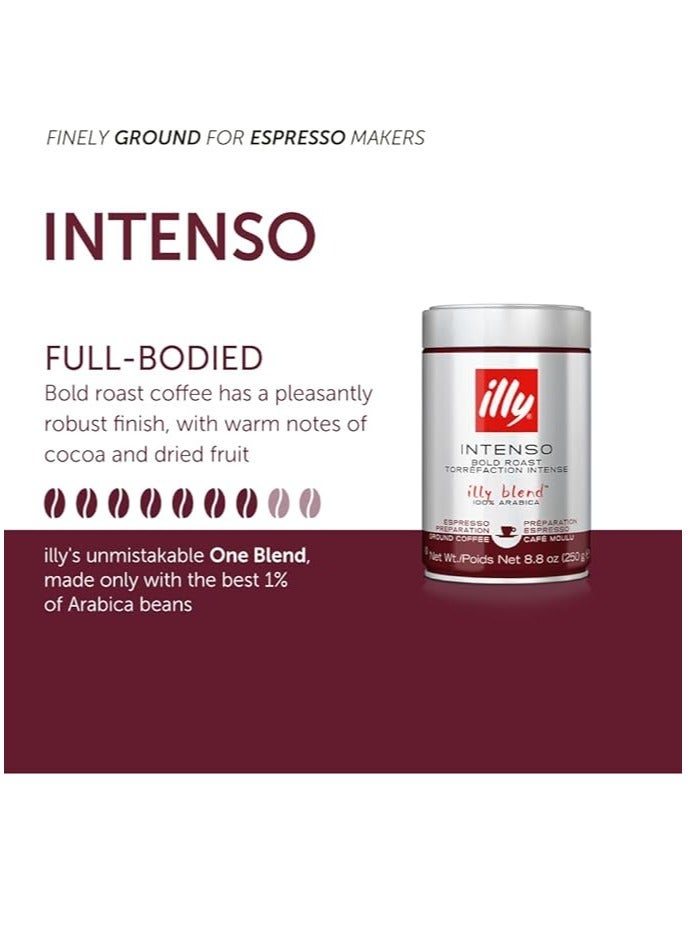 Illy Intenso Bold Roast ,Coffee Beans  Coffee Beans Espresso 250g - Image 3