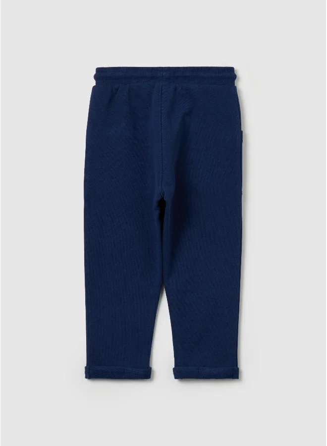 او في اس Joggers in French Terry with print