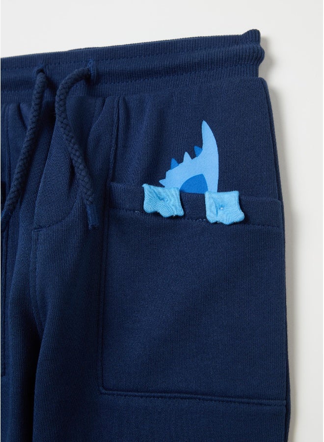 او في اس بنطلون رياضي بتصميم فرنسي مع طباعة - Image 4