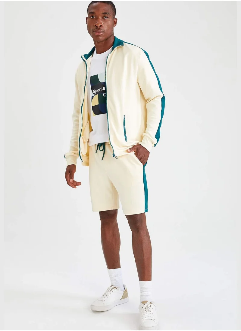 DeFacto Regular Fit Elastic Waist Shorts