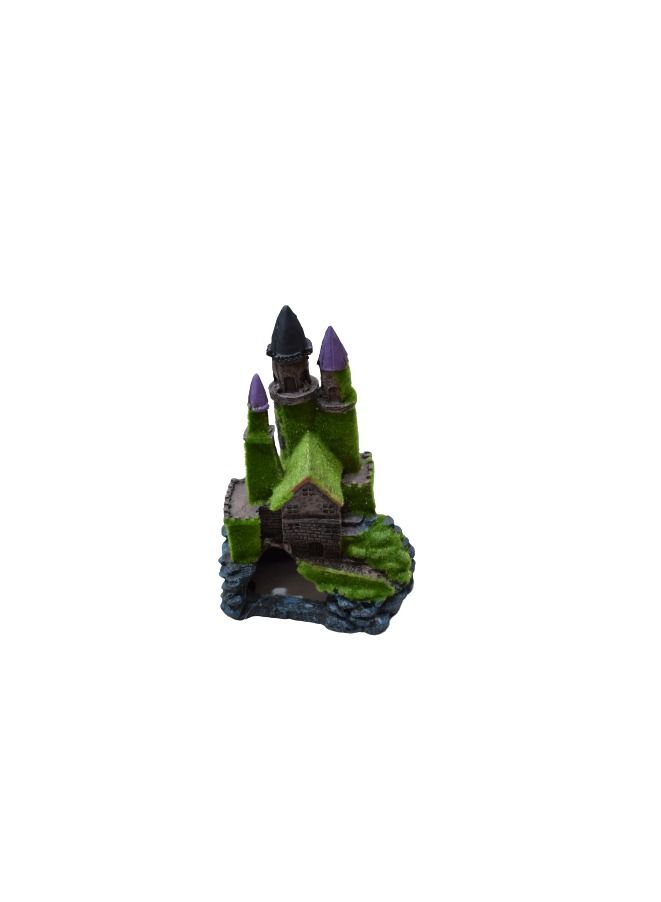 KARIS Aquarium Decoration House For Fish Tank 25x16x10cm - Image 1