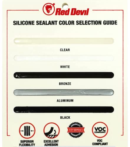 Red Devil 08260I RD PRO Industrial Grade RTV 100% Silicone Sealant, 10.1 oz, Clear, 1 Pack - Image 2