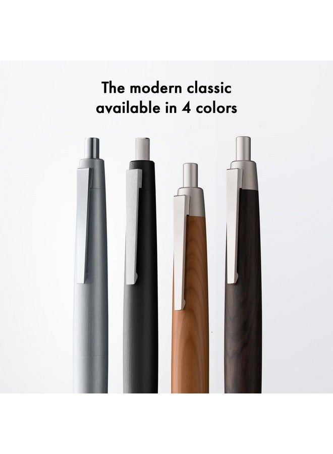 لامي قلم حبر جاف أنيق أسود 2000 في أسطوانة من الألياف الزجاجية القوية - متوازن تمامًا - بما في ذلك عبوة إعادة تعبئة عملاقة مقاس 16 بوصة عرض خطي مقاس M باللون الأسود - Image 4