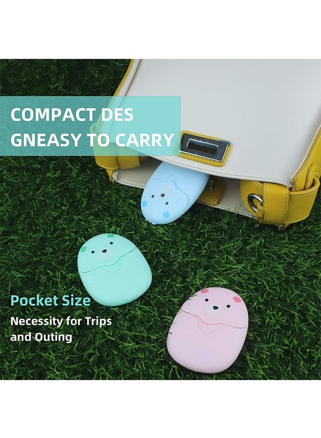 Ant 150 Piece Portable Disposable Travel Paper Soap, Foaming Hand Washing Bath, Scented hand soap for Indoor Outdoor Travel Camping Hiking  - Image 4