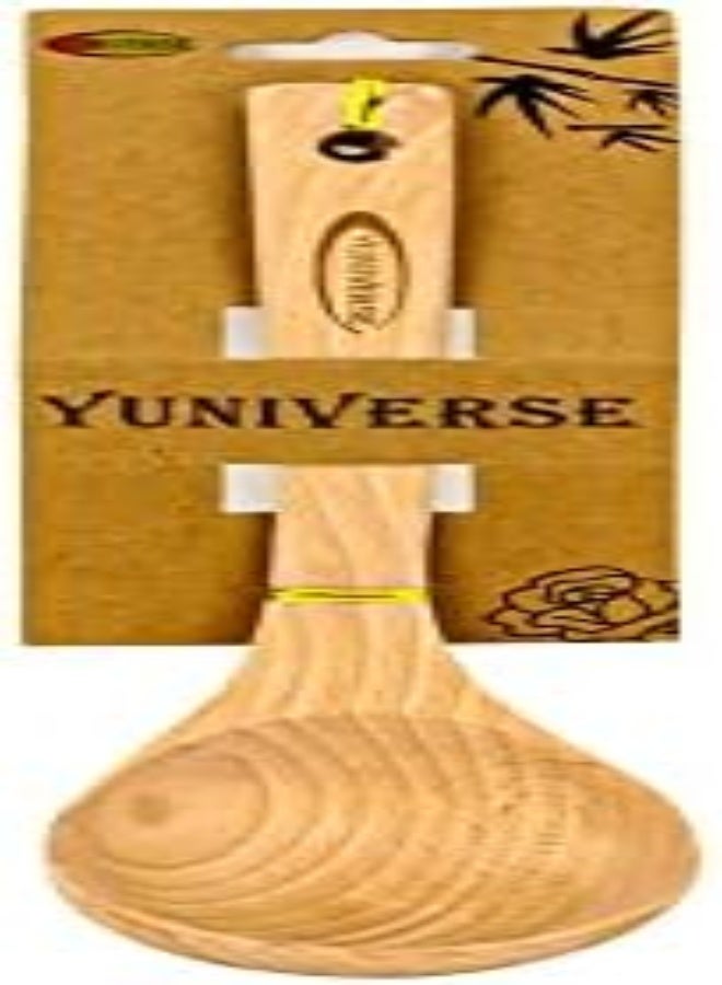 AKDC Bamboo Soup Ladle Spoon For Cooking Kitchen Gadgets Soup & Sauce Ladle Spoons - Bamboo Ladle Wooden Utensils For Cooking Set With Hanging Hook - Cooking Utensils For Home, Hotels (8X25Cm) - Image 3