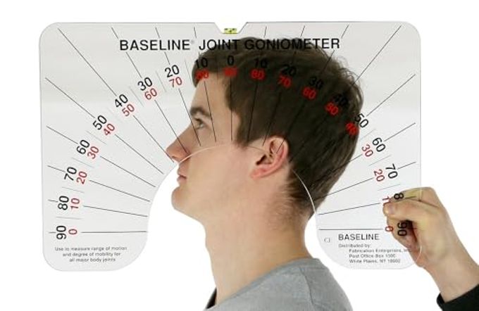Cando Baseline 12-1076 Large Joint Arthrodial Protractor Goniometer, Cervical Rotation - Image 5