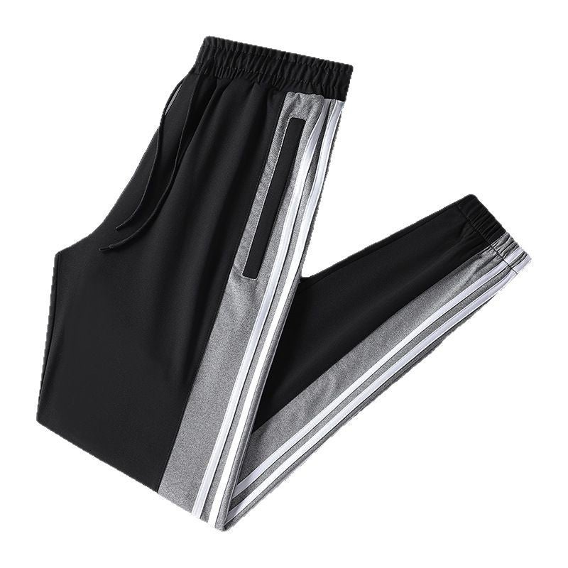 Plus Size Men'S Casual Pants Trendy All-Match Loose Sports Foot-Toe Striped Long Pants Fashion Couple'S Sweat Pants - Image 5