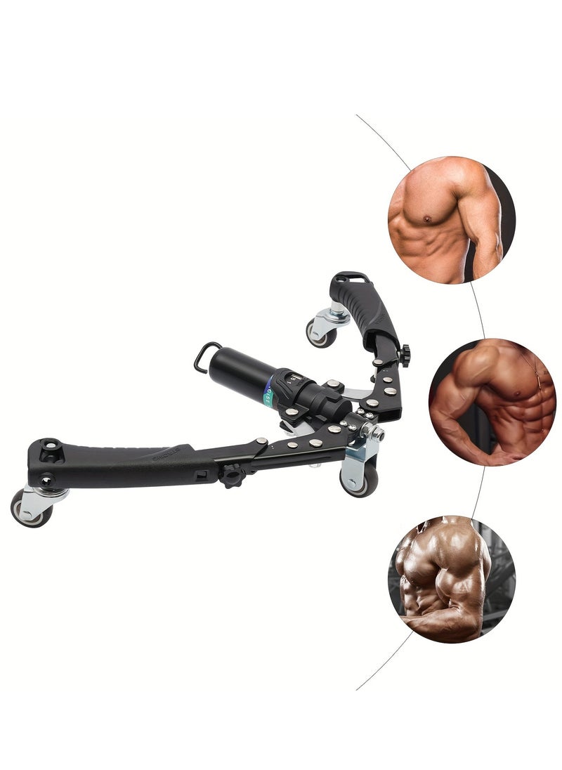 XiuWoo Adjustable hydraulic arm twister, weight range 10-100kg, home gym equipment, powerful muscle builder for bigger biceps and stronger chest, 2-in-1 hydraulic arm twister  - Image 2