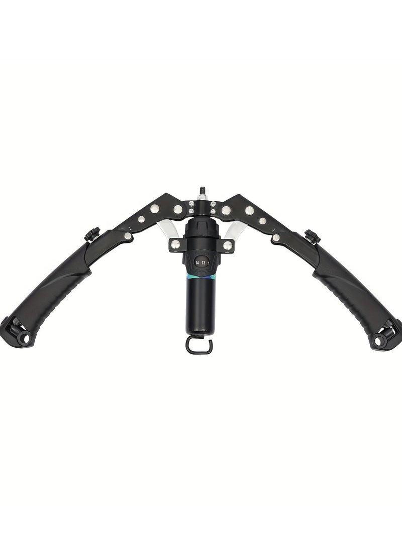 XiuWoo Adjustable hydraulic arm twister, weight range 10-100kg, home gym equipment, powerful muscle builder for bigger biceps and stronger chest, 2-in-1 hydraulic arm twister  - Image 4