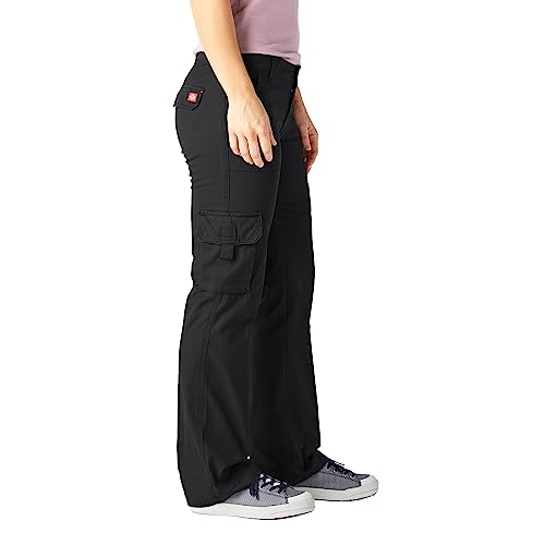 Dickies Women's Relaxed Cargo Pant,Black,12 - Image 2