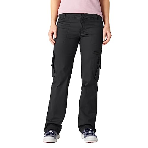 Dickies Women's Relaxed Cargo Pant,Black,12 - Image 1