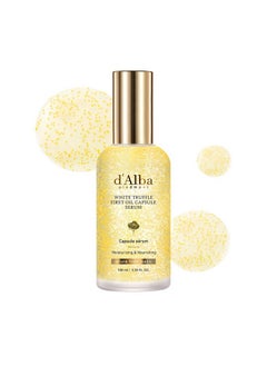 d'alba Piedmont d'alba Piedmont White Truffle Oil Capsule Serum, Dily Vita Boost for Luminous Skin, Double Vitamin Formula, Korean Skin Care (3.38fl. oz.)  - Image 1